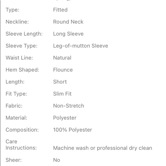 SHEIN DRESS SIZE L - Picture 5 of 5